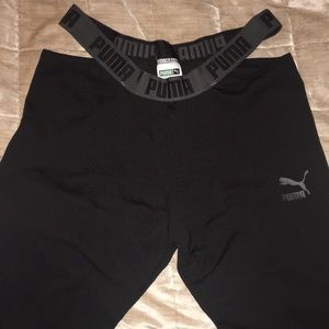 Puma Leggings with Cut Outs